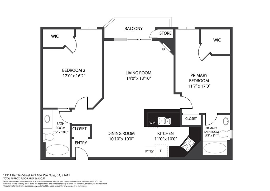 14914 Hamlin Street, Unit 104 Van Nuys, CA 91411 - Photo 10 of 10 a picture of a book and a bed