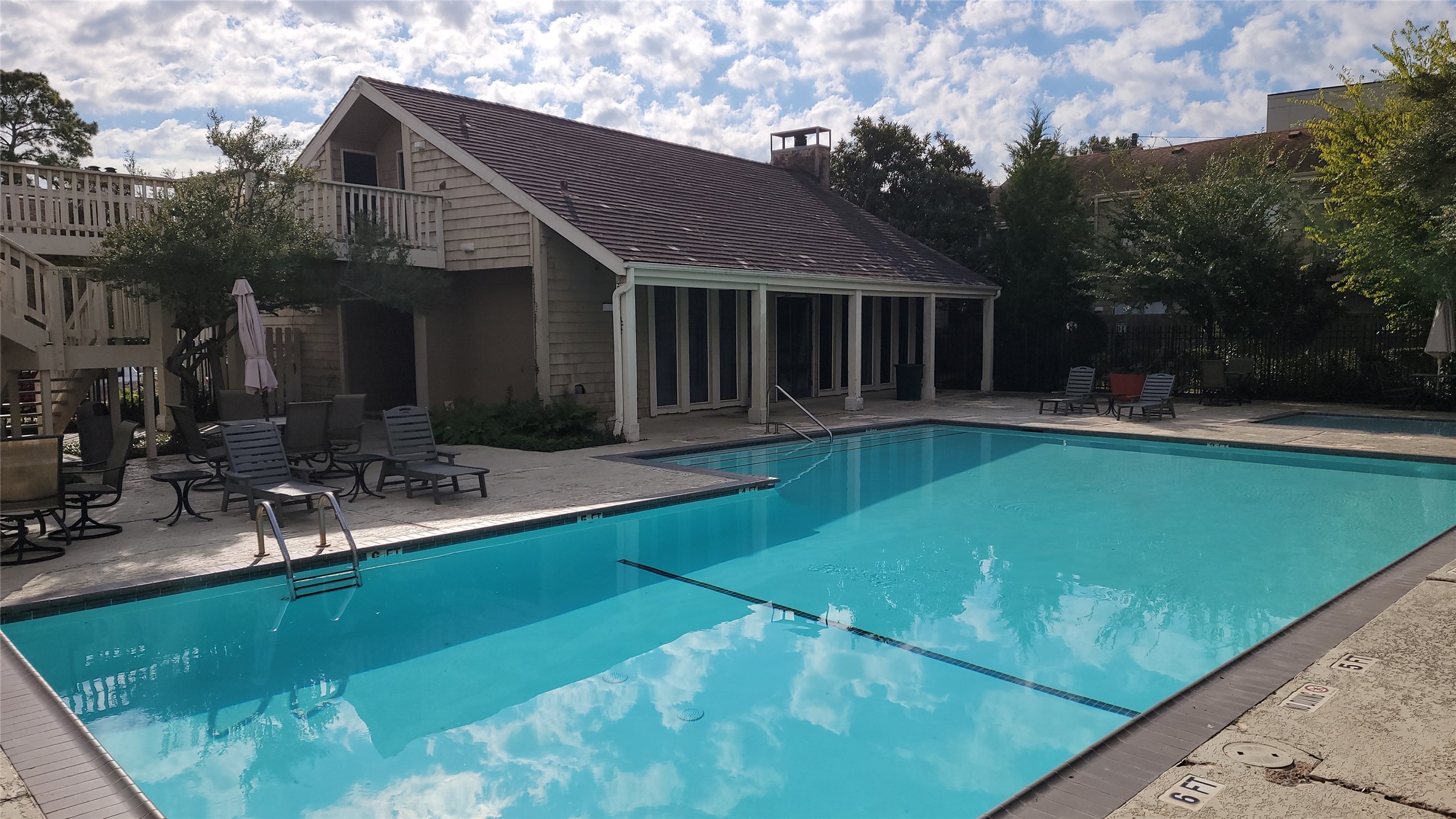 2100 Tanglewilde Street, Unit 600 Houston, TX 77063 - Photo 2 of 21 One of the four swimming pools