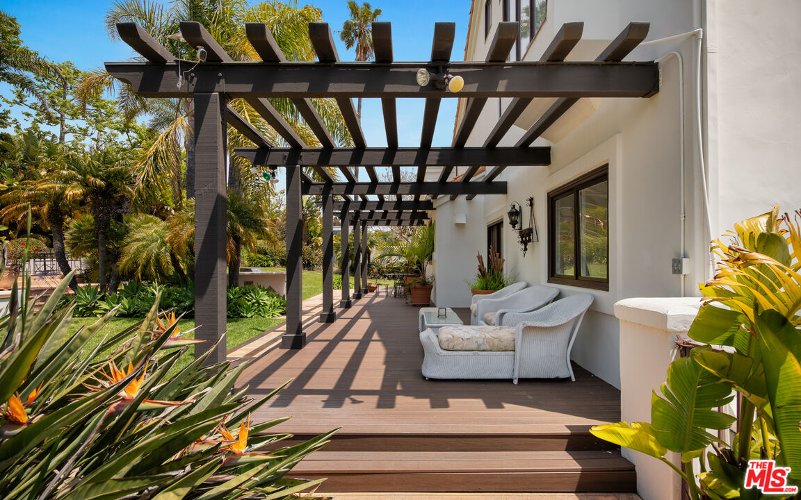 29675 Harvester Road Malibu, CA 90265 - Photo 33 of 36 a view of porch with seating space