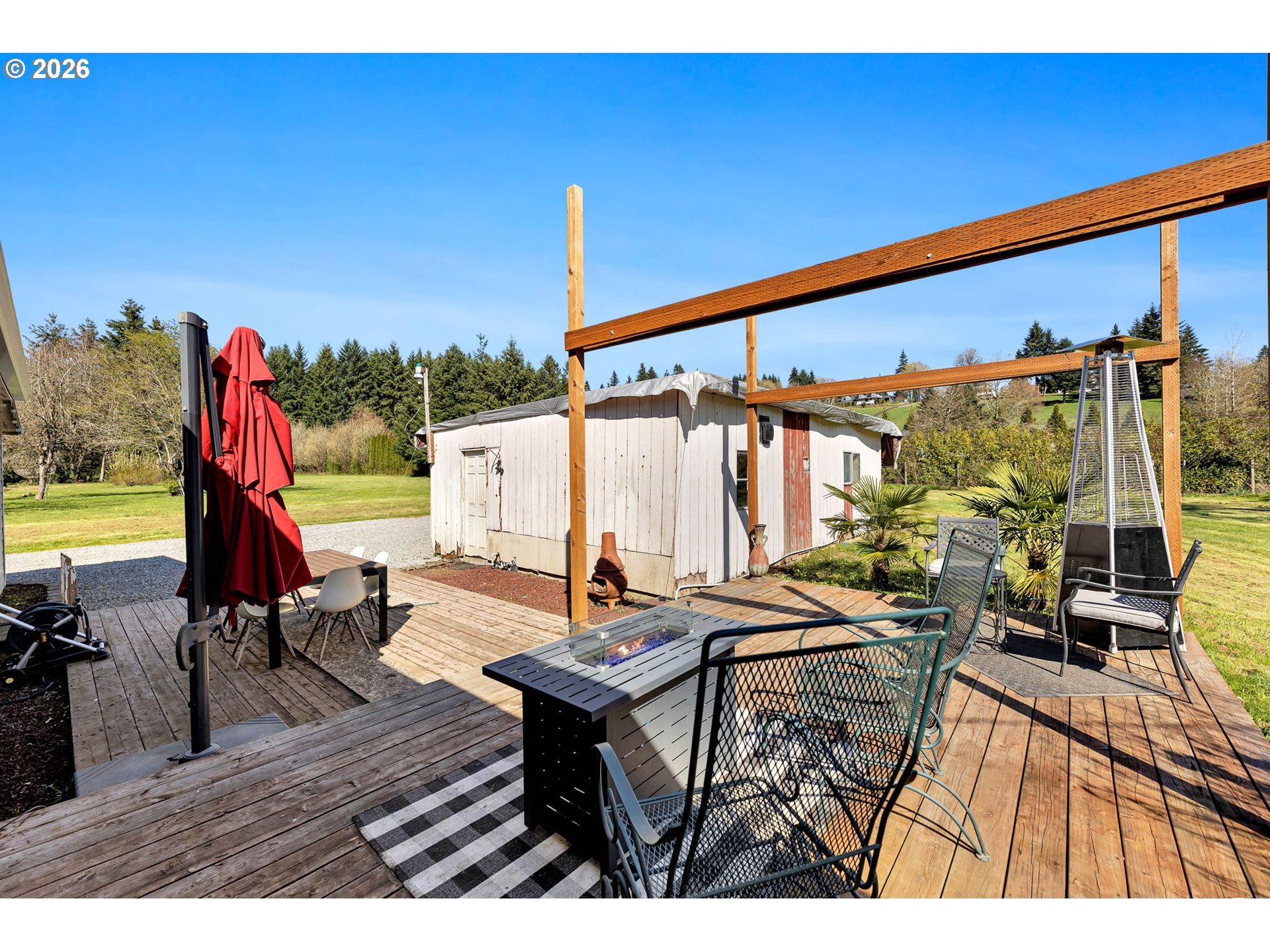 19905 Northeast 176th Avenue Battle Ground, WA 98604 - Photo 32 of 38 a view of outdoor space with seating area