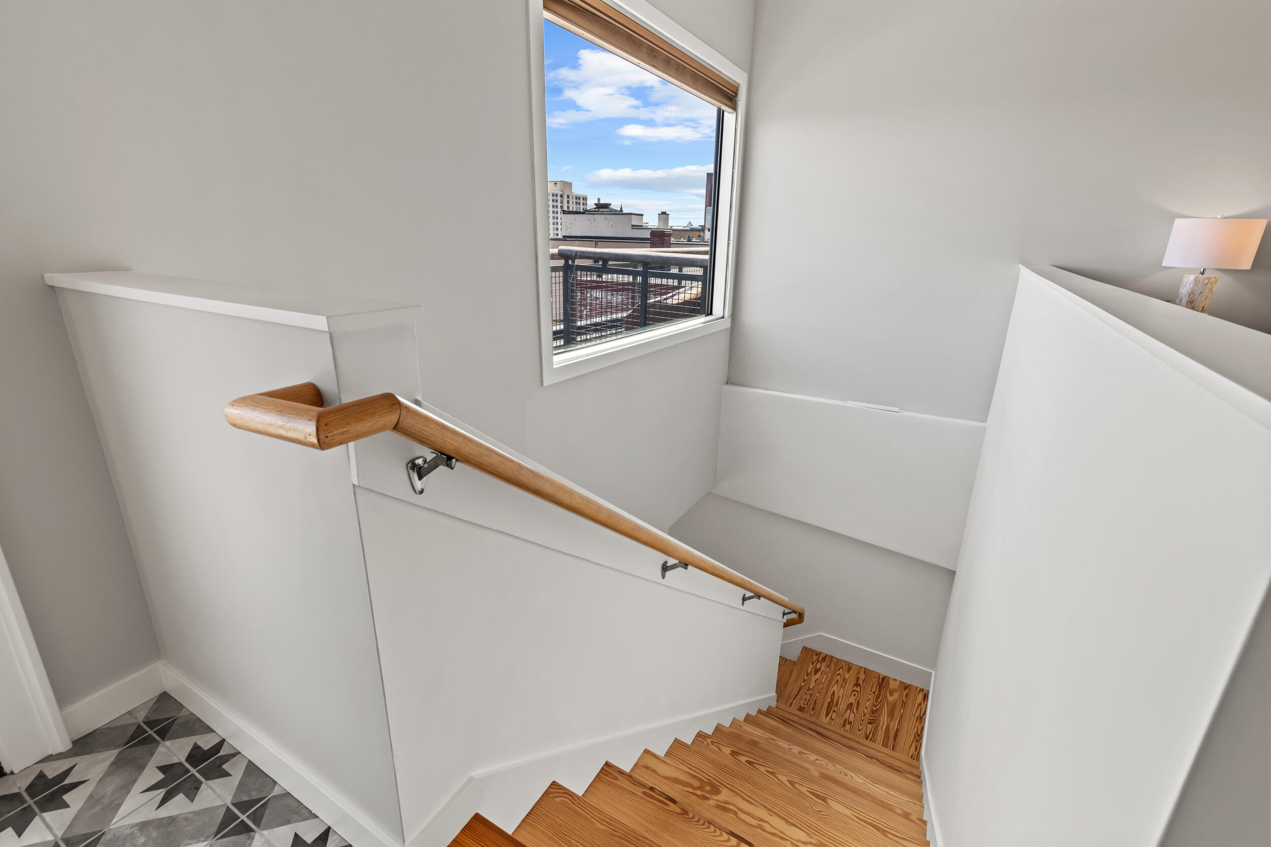 15 Brown Street, Unit 405 Portland, ME 04101 - Photo 26 of 46 Stairs to 2nd floor