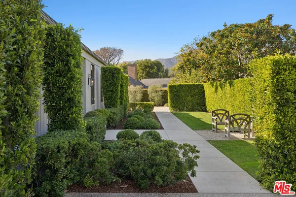 a view of a back yard