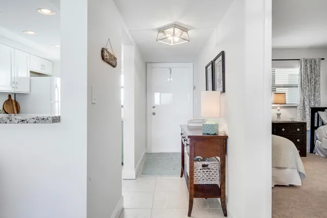 a view of living room with furniture and flat screen tv