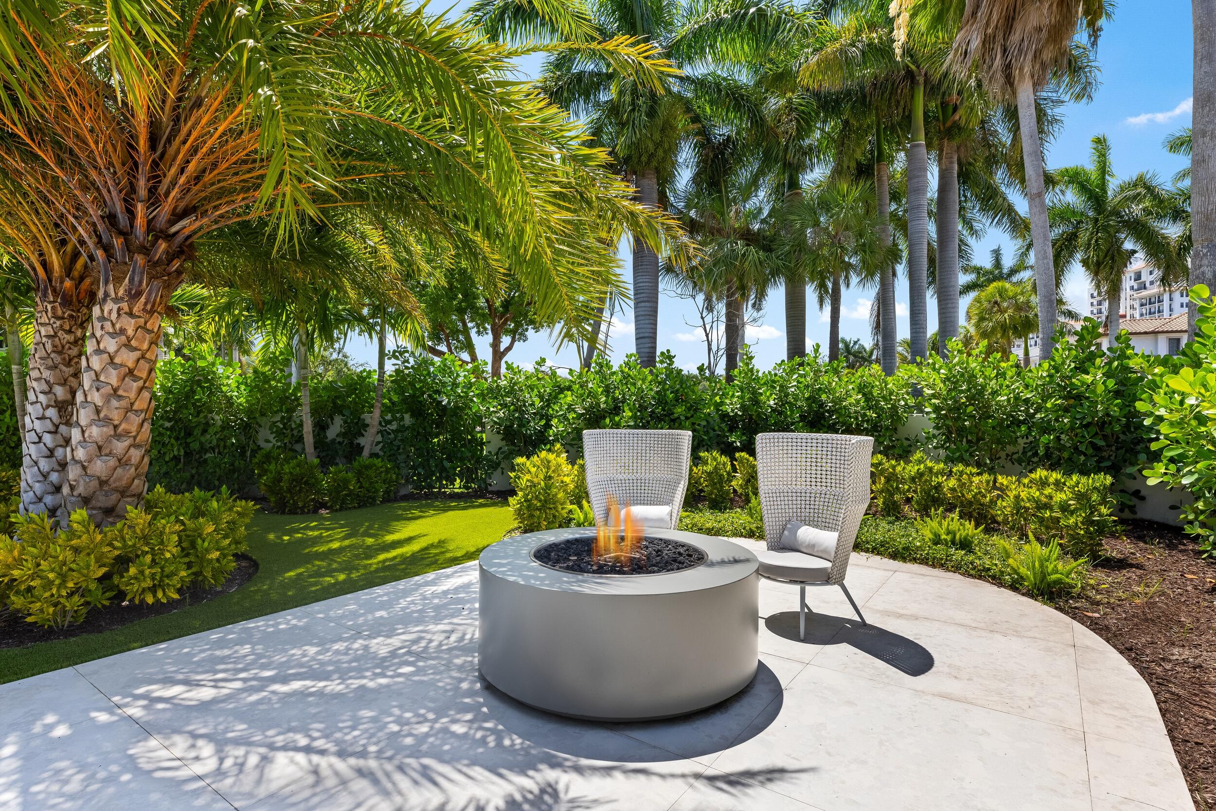 217 Thatch Palm Drive Boca Raton, FL 33432 - Photo 73 of 78 Firepit