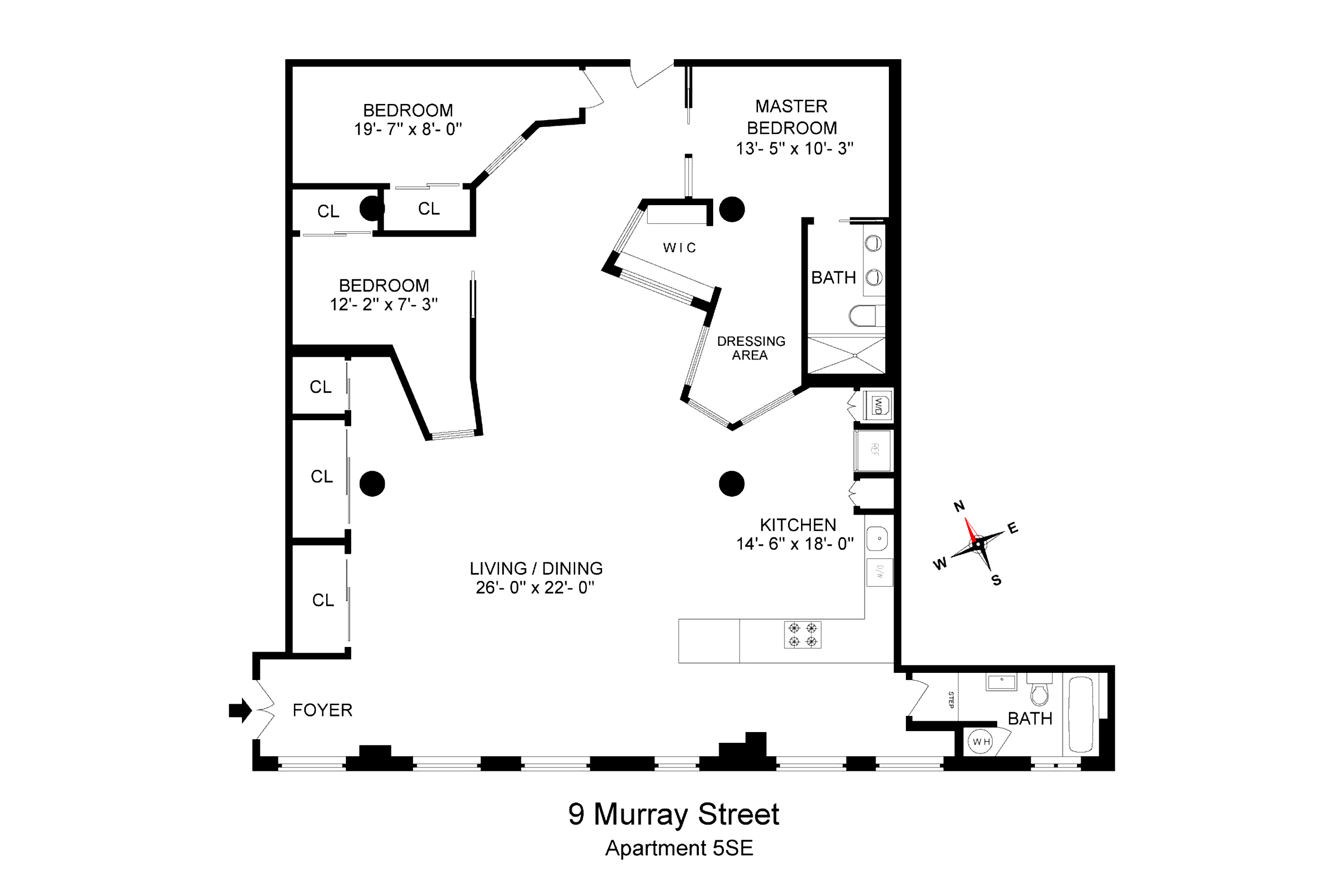 9 Murray Street, Unit 5SE Manhattan, NY 10007 - Photo 13 of 15