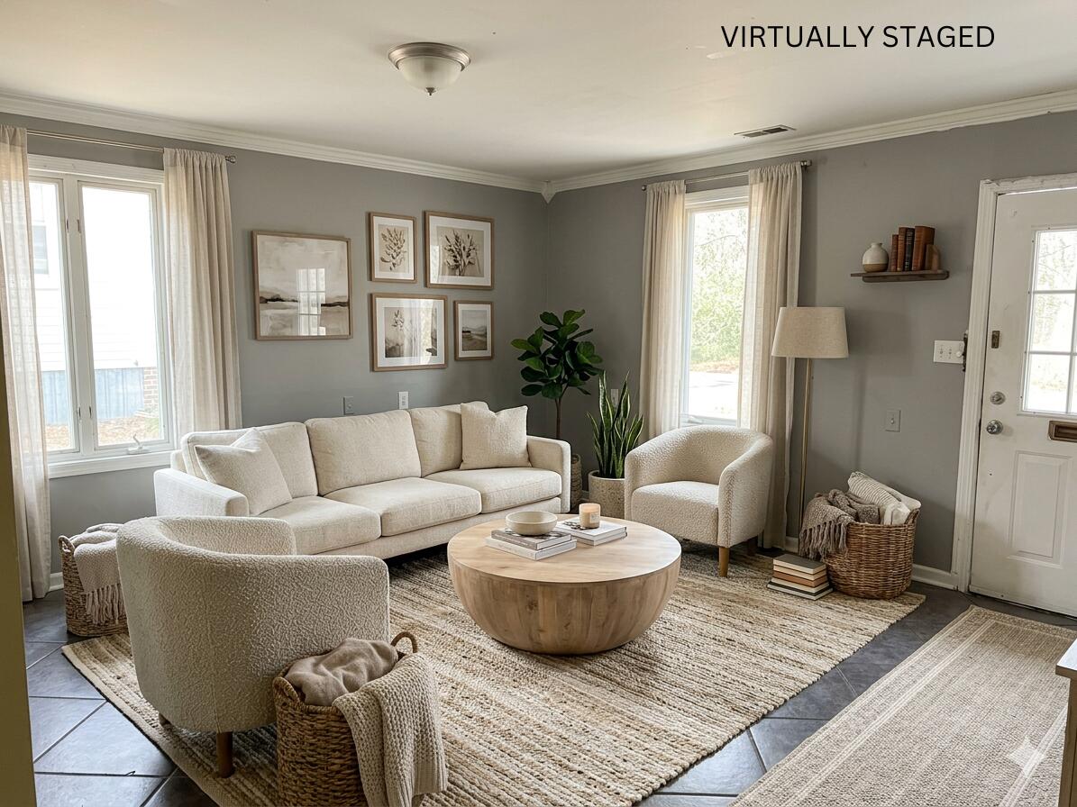 100 Newell Street Moncks Corner, SC 29461 - Photo 5 of 22 100 Newell Living Room Staged