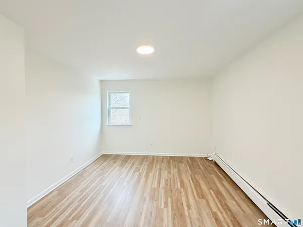 a view of wooden floor in a room