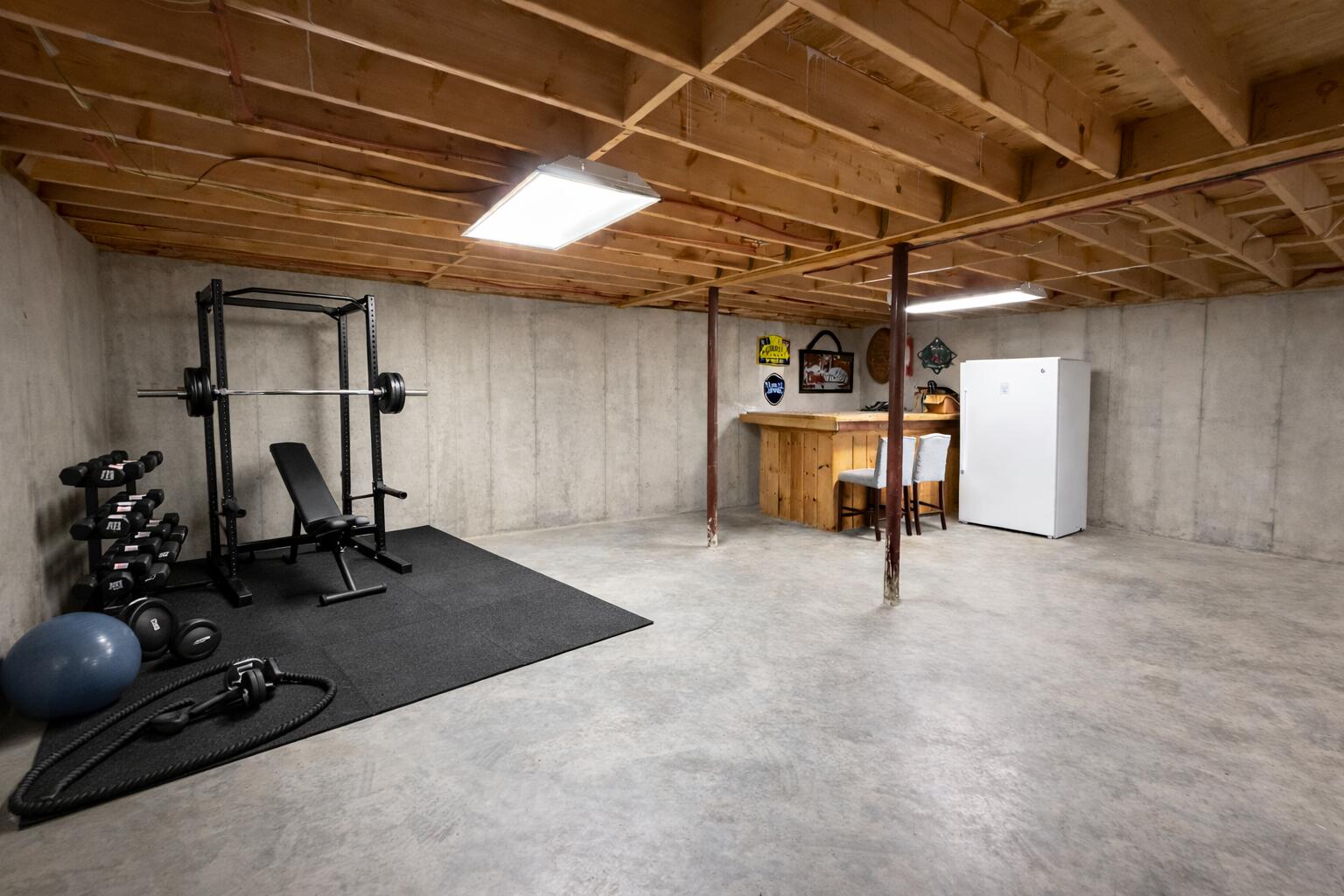 220 Boggy Brook Road Ellsworth, ME 04605 - Photo 42 of 44 Virtually staged gym area in basement