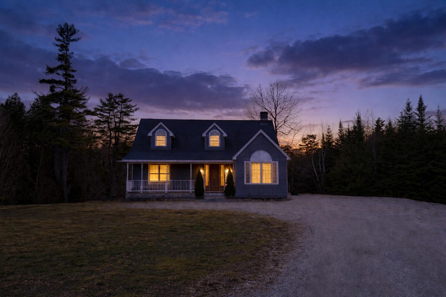 220 Boggy Brook Road Ellsworth, ME 04605 - Photo 49 of 49 Twilight photo