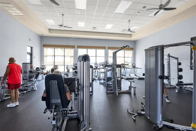 a view of pool with outdoor seating