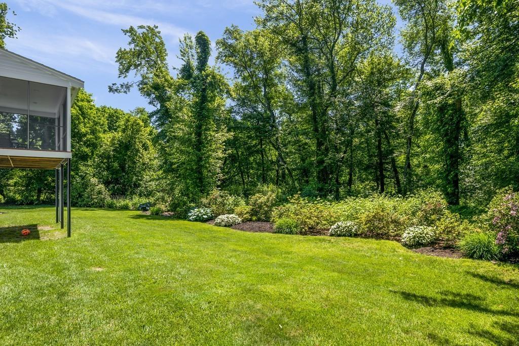 27 Brent Road Lexington, MA 02420 - Photo 25 of 42 a view of an outdoor space and deck