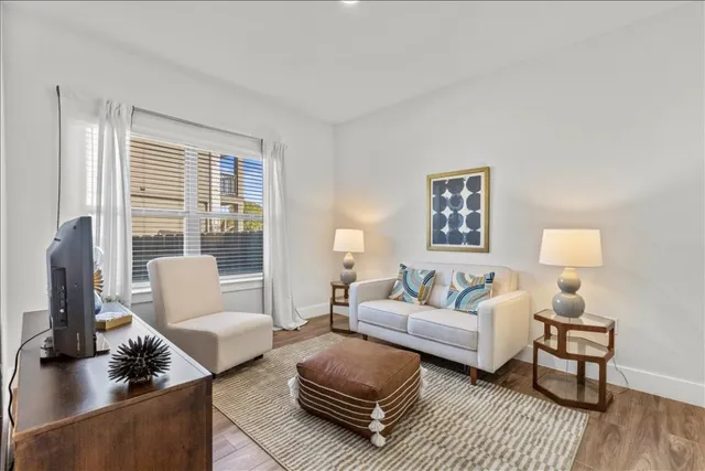 a room with gym equipment