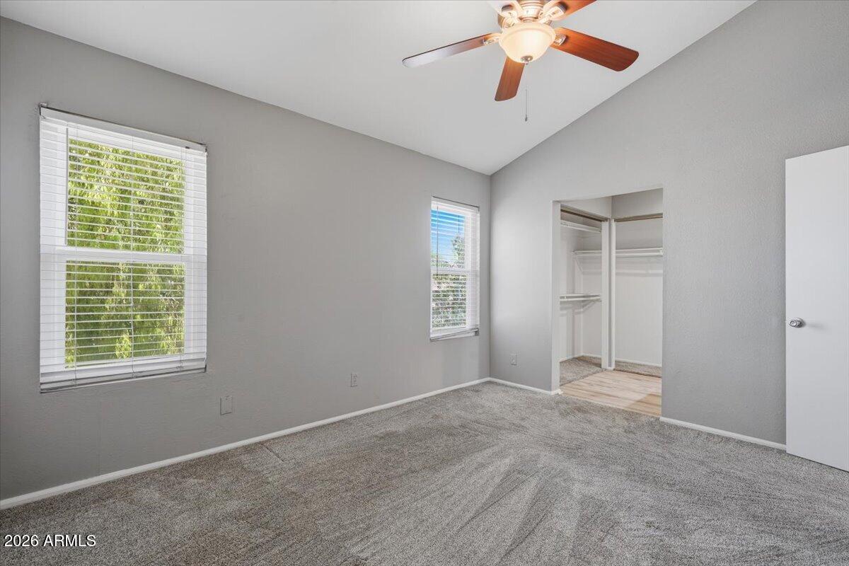 2834 South Ext Road, Unit 2010 Mesa, AZ 85210 - Photo 21 of 36 Vaulted Ceiling in Primary Suite