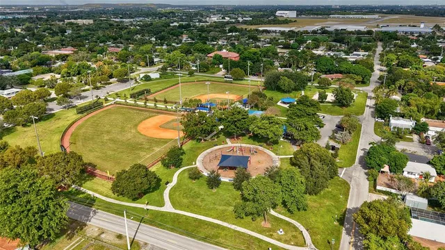 a view of a swimming pool from a lake view