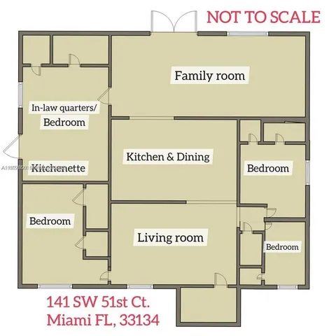 $998,500 | 141 Southwest 51st Court, Miami, FL 33134