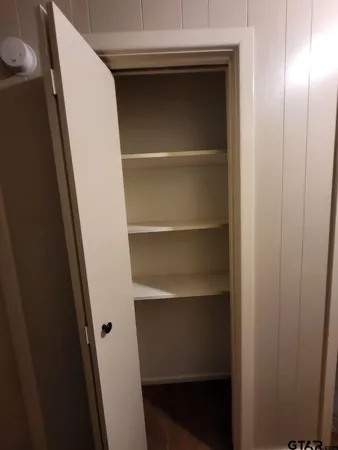 a view of walk in closet