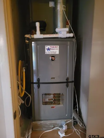 a view of water heater room