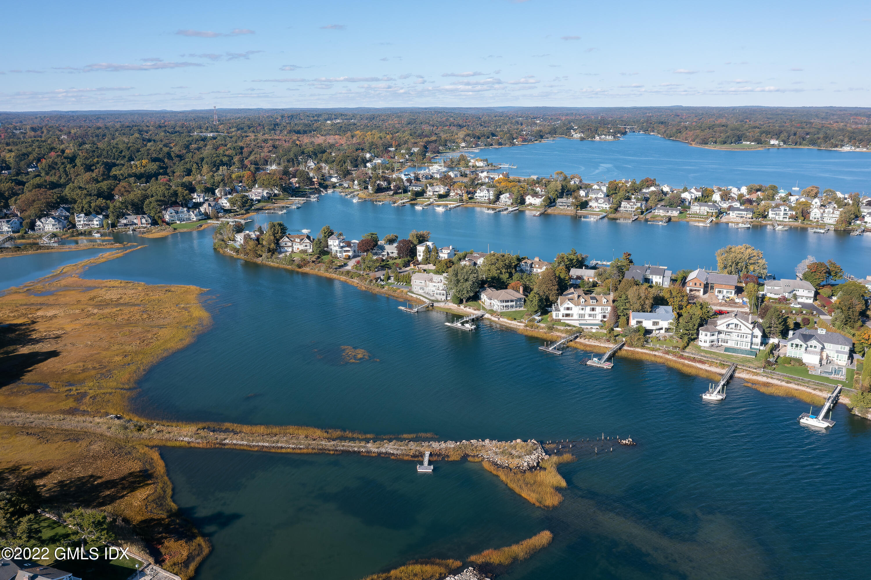 30 Surf Road Westport, CT 06880 - Photo 55 of 59 an aerial view of a houses with ocean view