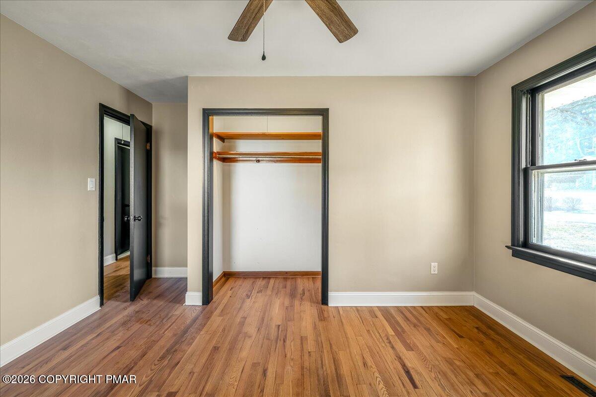 7136 Howell Terrace Stroudsburg, PA 18360 - Photo 17 of 35 an empty room with closet and windows