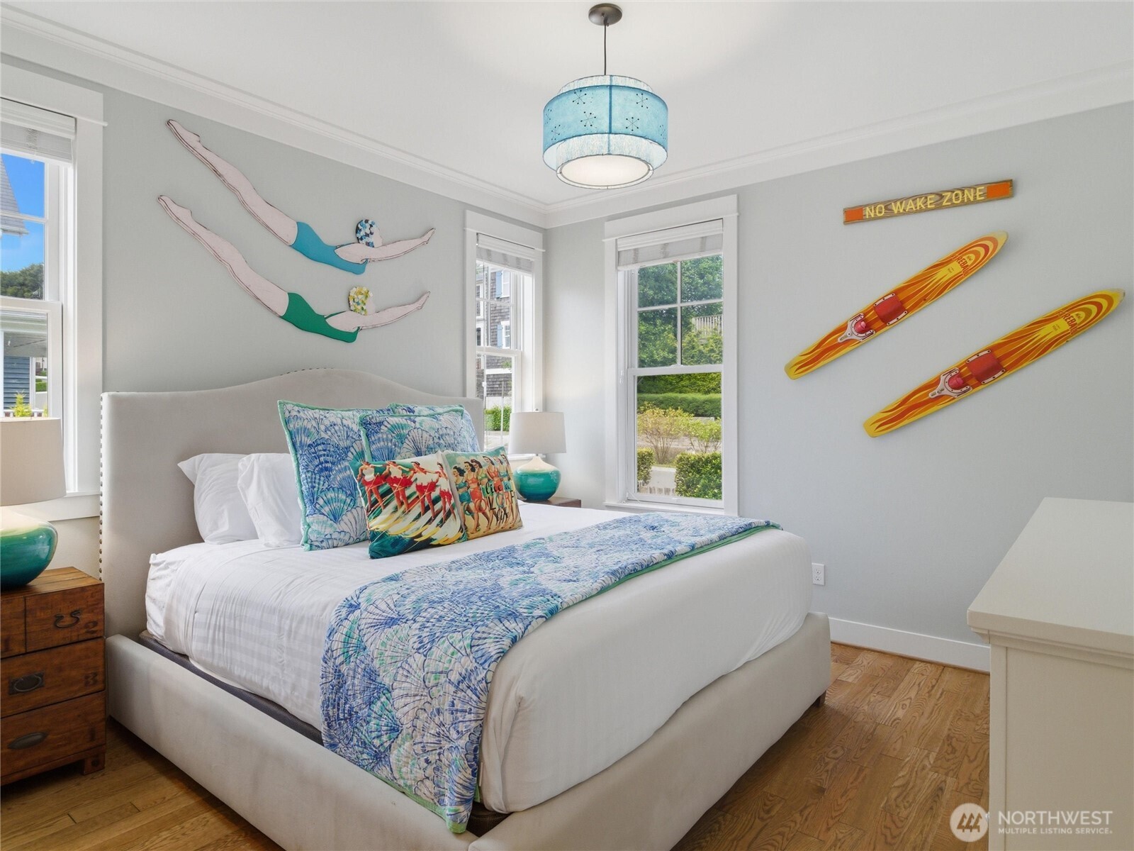 269 Compass Street Pacific Beach, WA 98571 - Photo 14 of 38 a bedroom with a bed and a window