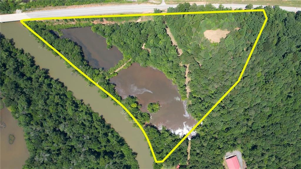 16653 Highway 36 Covington, GA 30014 - Photo 27 of 54 an aerial view of a yard with plants