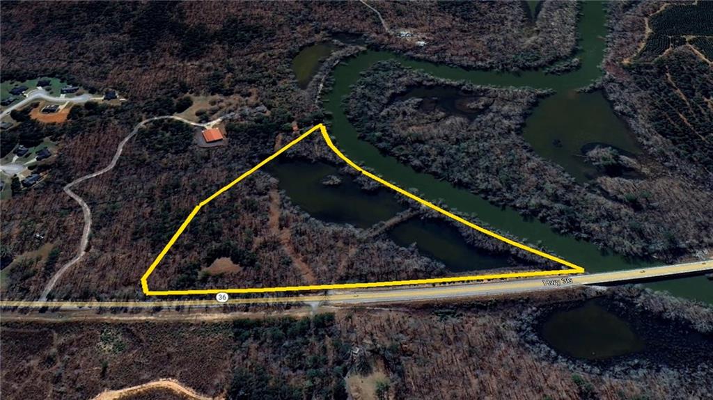 16653 Highway 36 Covington, GA 30014 - Photo 34 of 54 a view of a backyard with plants and a park