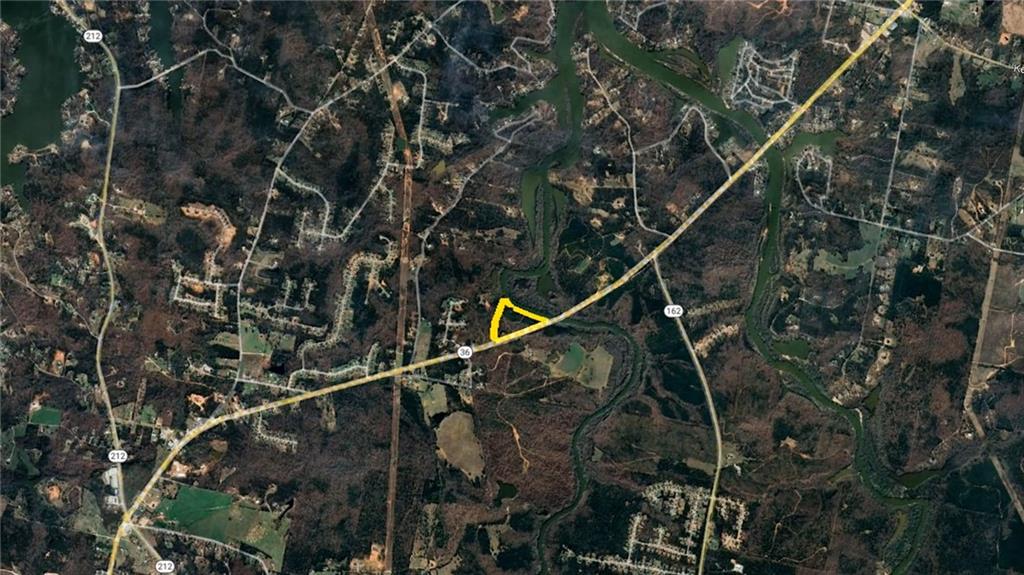 16653 Highway 36 Covington, GA 30014 - Photo 38 of 54 a backyard of a house with lots of trees