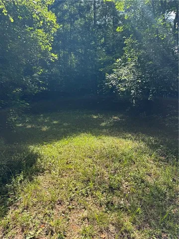 a view of outdoor space and green space