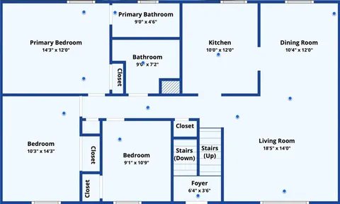 a view of a backyard with plants and large trees