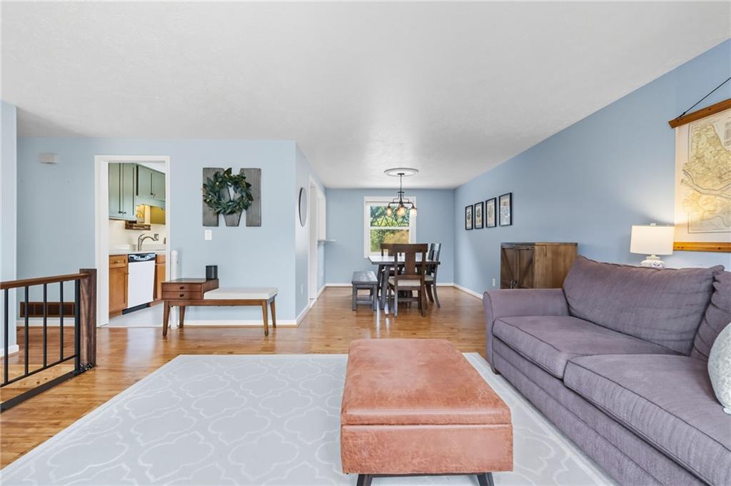 106 Kings Point Road Glenshaw, PA 15116 - Photo 6 of 49 a living room with furniture and a table
