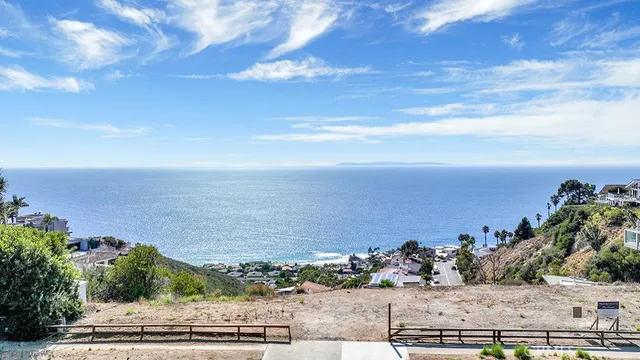 a view of beach and ocean