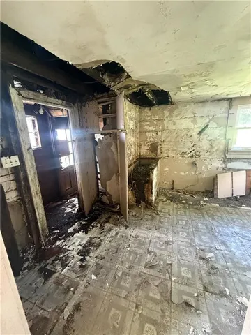 a view of water heater room