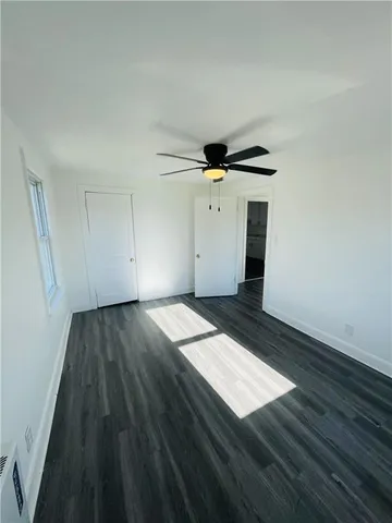 wooden floor in an empty room
