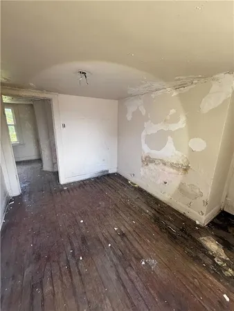 a view of empty room
