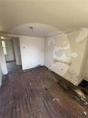 a view of empty room