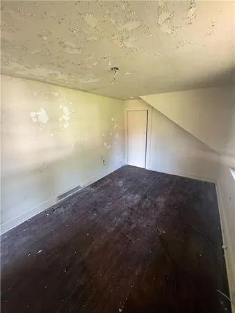 a view of empty room
