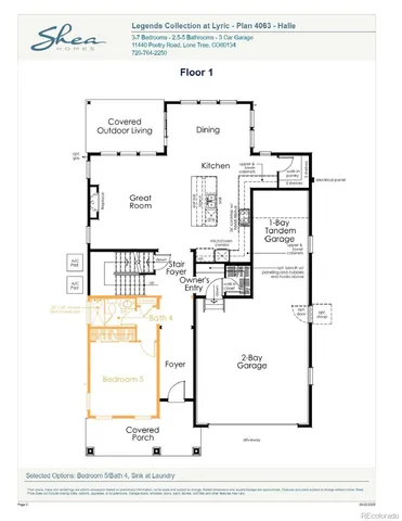 $999,155 | 11110 Encantado Trail, Lone Tree, CO 80134