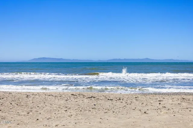 a view of ocean view with beach