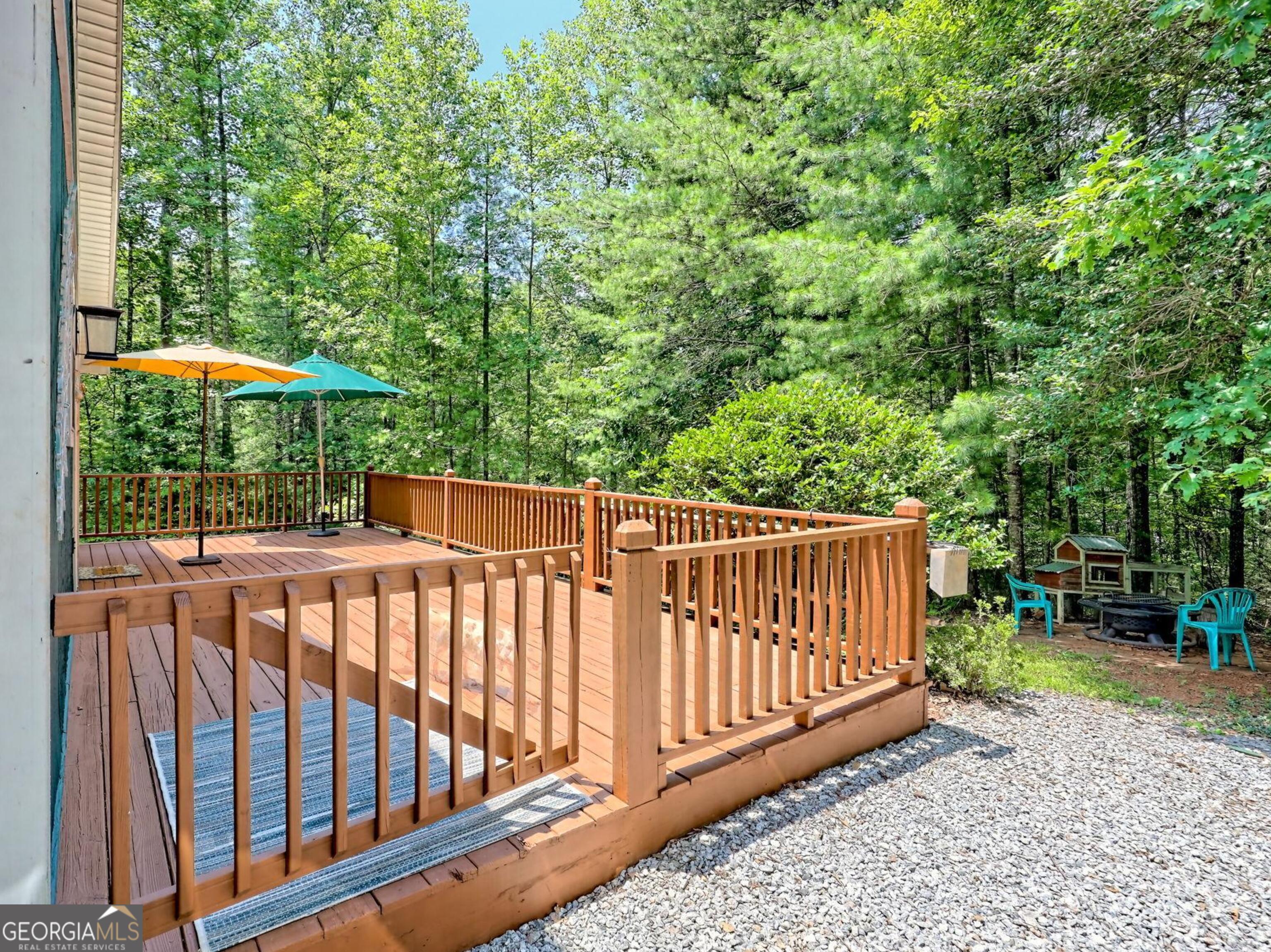 249 Spruce Creek Road Lakemont, GA 30552 - Photo 10 of 55 a view of a wooden fence