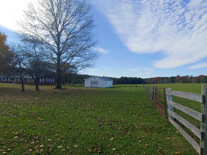 706 Alum Ridge Road Northwest Willis, VA 24380 - Photo 49 of 56 a view of a garden with large trees