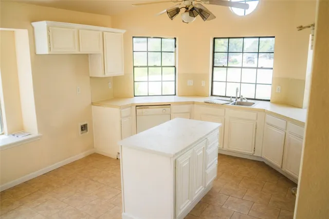 a backyard of a house