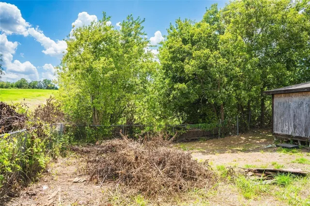 a view of front door of house with street