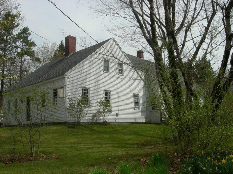44 Rogers Point Road Steuben, ME 04680 - Photo 2 of 32 The south side of the house with the...