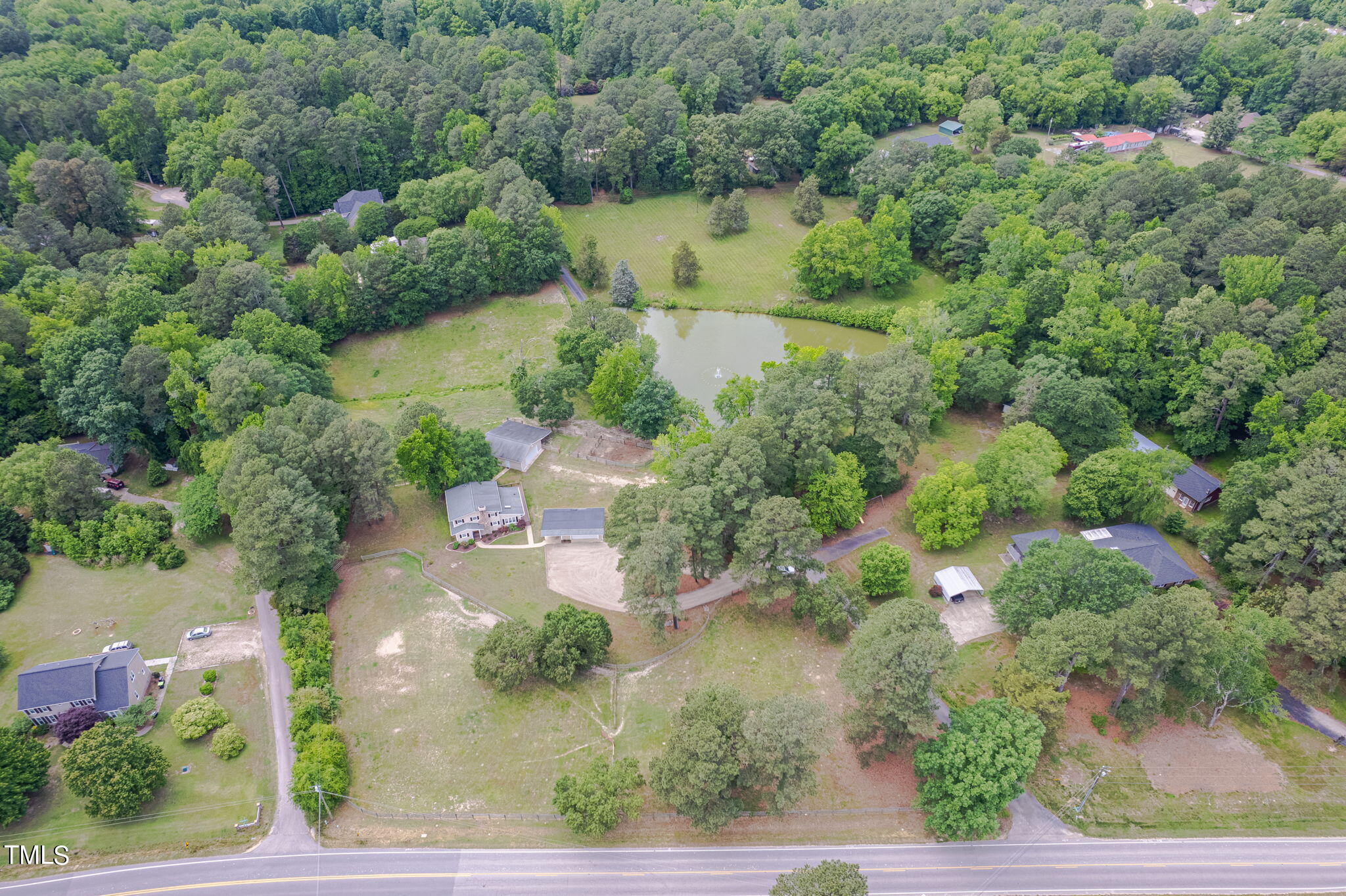 7541 Ligon Mill Road Wake Forest, NC 27587 - Photo 59 of 62 60-web-or-mls-7541 Ligon Mill-aerial-3