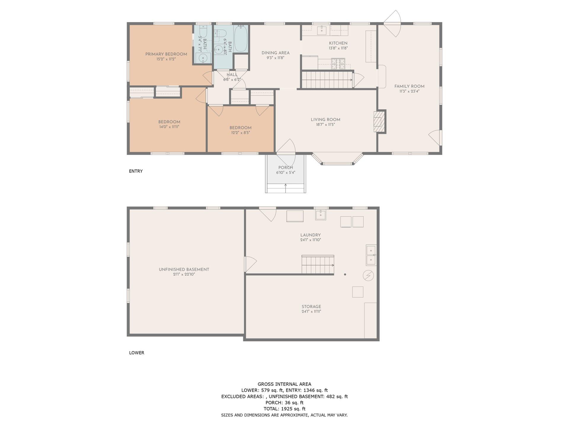 2641 Grandin Road Southwest Roanoke, VA 24015 - Photo 34 of 34 34-FLOOR PLAN