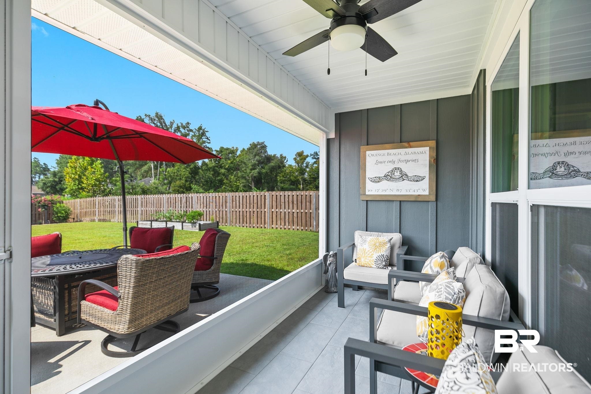 1187 Hayward Loop Foley, AL 36535 - Photo 54 of 65 Screened porch