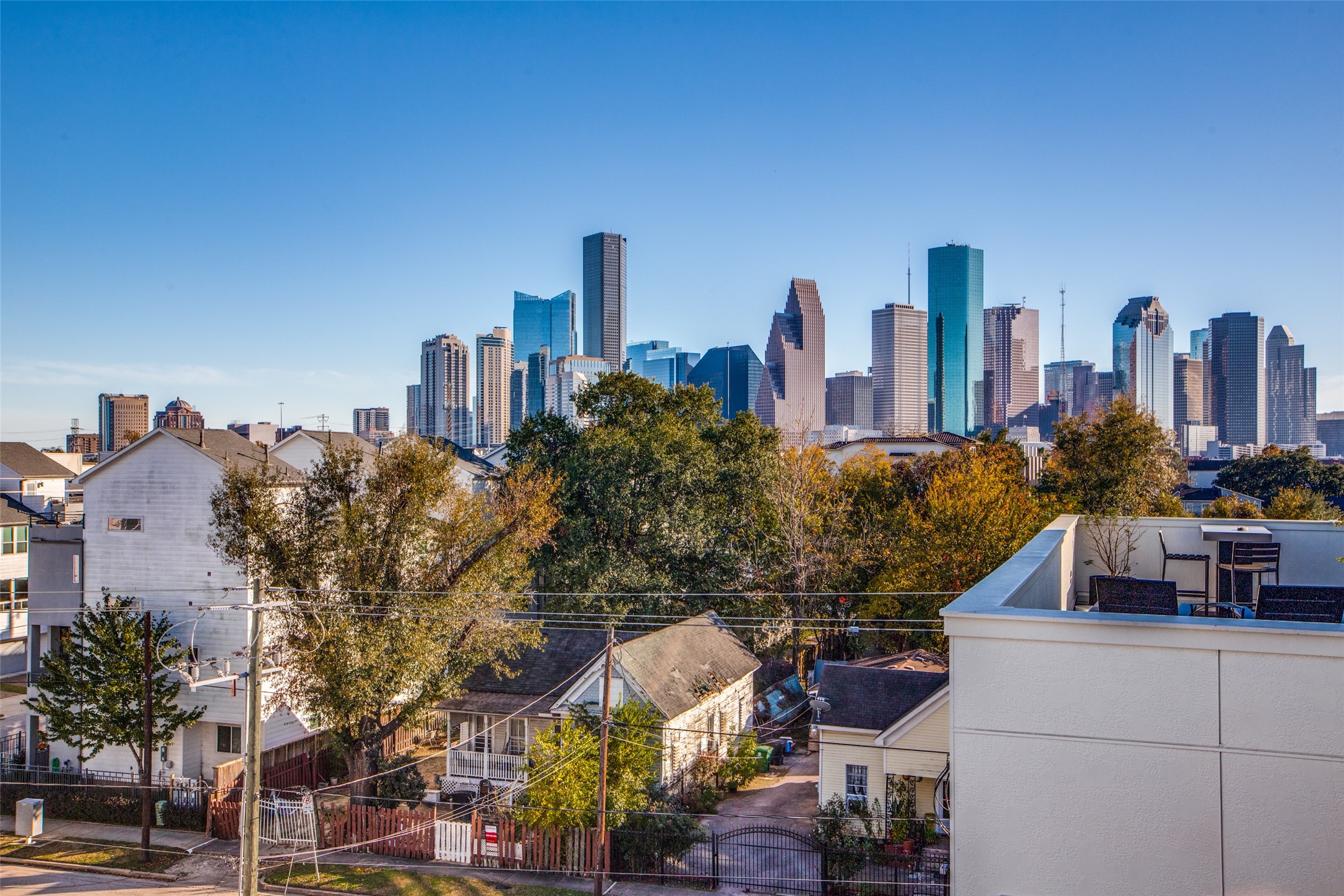 1802 Hickory Street Houston, TX 77007 - Photo 1 of 46 Views from the 4th story terrace!