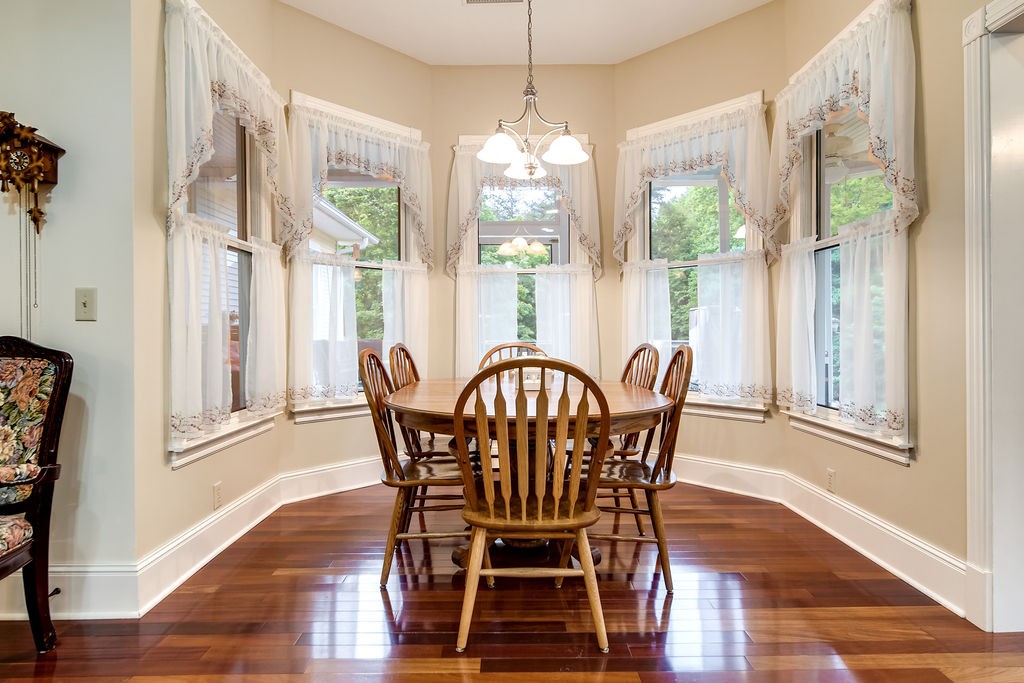 909 Williamson County Line Road Fairview, TN 37062 - Photo 36 of 66 a view of a dining room with furniture window and wooden floor