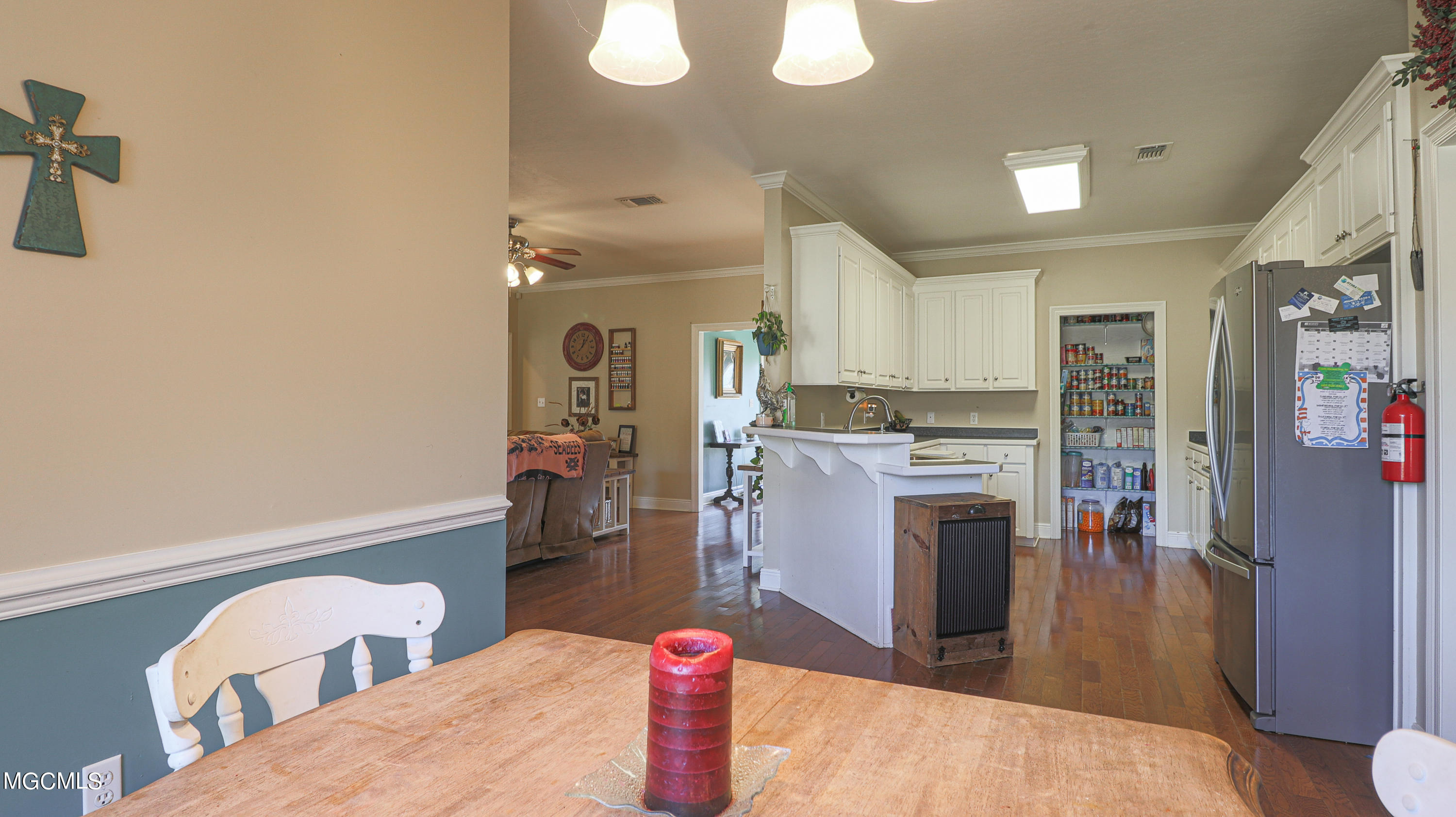 84 Clear Lake Road Perkinston, MS 39573 - Photo 10 of 30 Breakfast Room and Kitchen