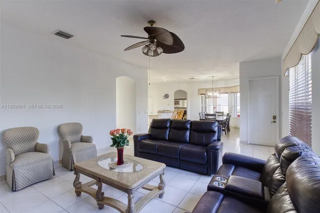 a view of a playground with a slide